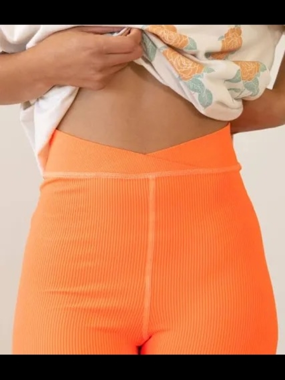 NWT FP Movement By Free People Free Throw Bike Short In Burning Up-- Size Small